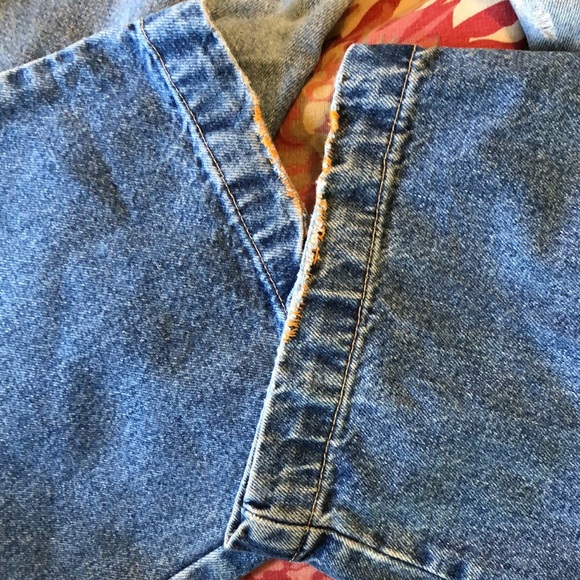 Vintage Gloria Vanderbilt Size 20W Booty Jeans Peg 100% Cotton HandStitch Patch - Picture 4 of 16